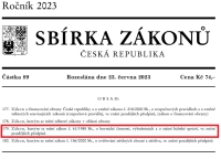 Nová právní úprava zákona,  která přináší optimalizaci struktury státní báňské správy  a snížení administrativní zátěže podnikatelům