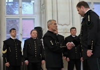 Předseda Českého báňského úřadu ocenil báňské záchranáře